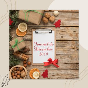 Lire la suite à propos de l’article Journal de décembre 2019
